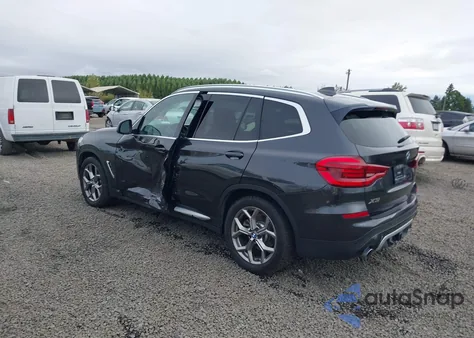 2020 BMW X3 xDrive30I z USA, uszkodzony, nr VIN 5UXTY5C02L9D37026